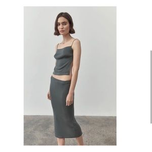 St. Agni two piece 90s dress minimalist